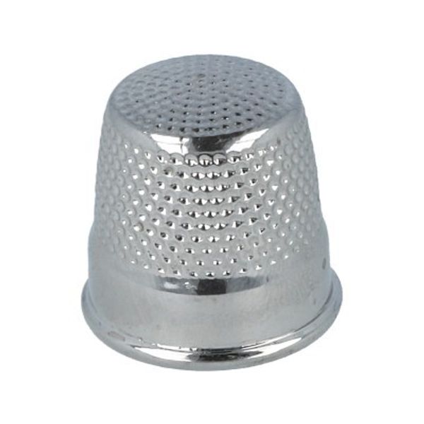 Напёрсток с дном никель на картоне 36 (4005), №2/0 ⌀16.5 мм, KOH-I-NOOR 36 (4005)