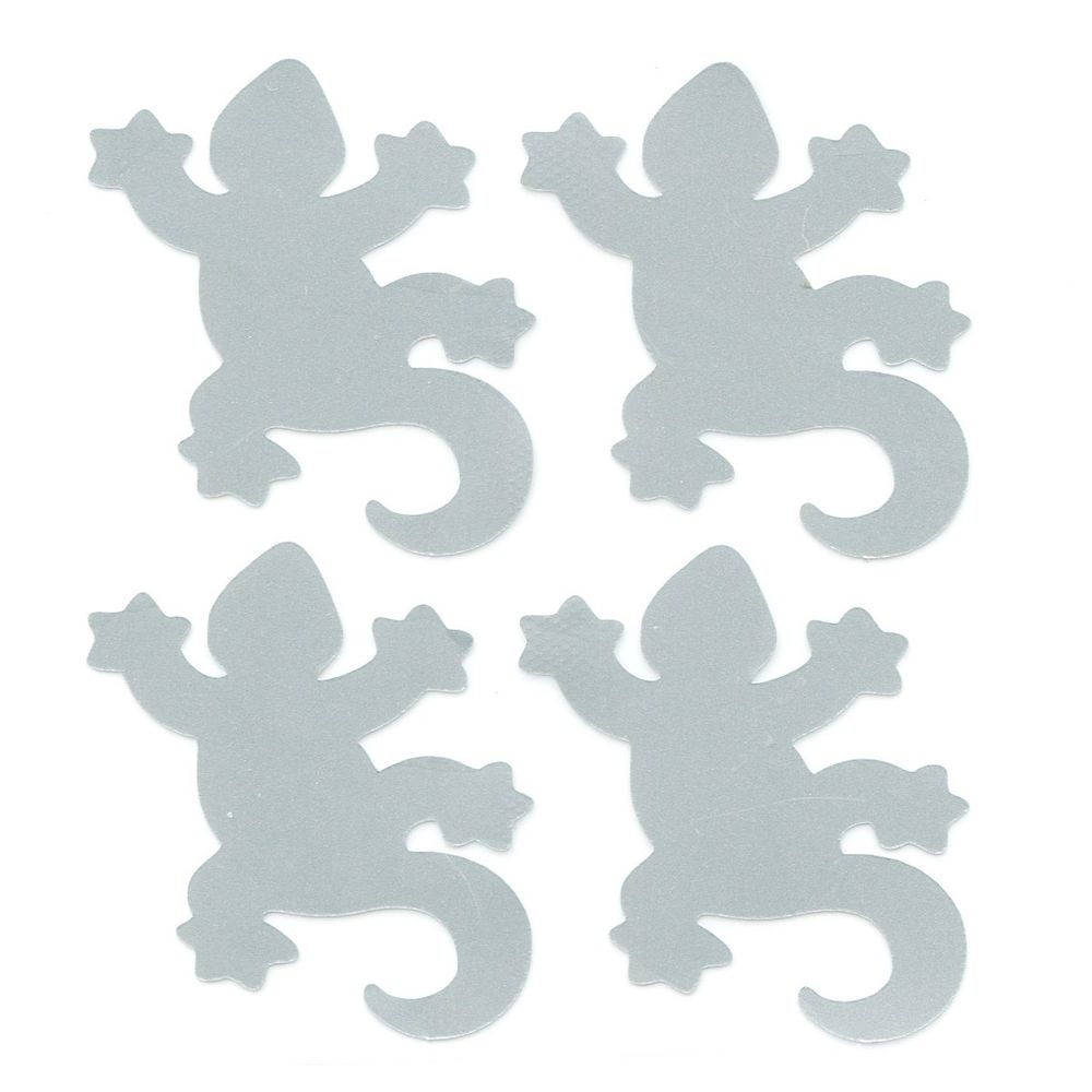 Набор светоотражающих наклеек на одежду Ящерицы