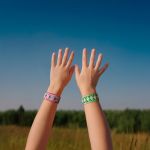 Алмазная (кристальная) мозаика Фрея ALVB-201, браслеты Цветочное настроение, 2.5х20.5 см