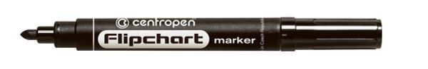 Маркер FLIPCHART 8550/1 2.5 мм, 10 шт, 8550/1 черный, Centropen 8550/1