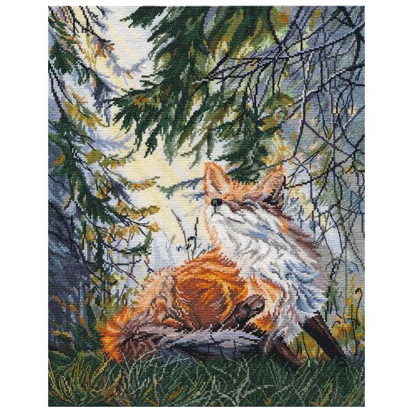 Набор для вышивания нитками Овен, В лучах солнца 30х40 см, 624194