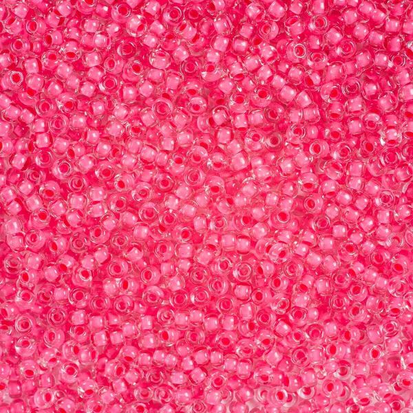 Бисер Preciosa прозрачный, цветной центр 10/0 (2.3 мм), 100 г (5х20 г), цв. 38398