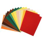 Фетр листовой жесткий 1.0 мм, 180гр, 20х30 см, ассорти, 16 штук Astra&Craft (4)
