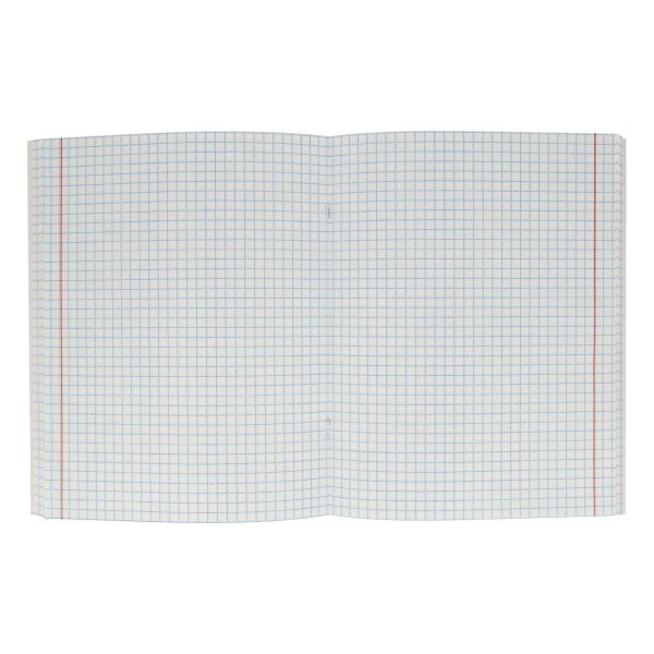 Тетрадь Ботаника A5 96 л. на скобе 60 г/м², 6 шт, клетка, SVT 960621 03 черно- белый зигзаг, Светоч