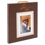 Набор для вышивания нитками Lanarte, Лиса 18х27