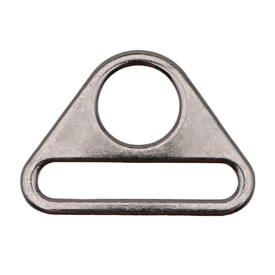 Рамка треугольная литая металл 38 мм, 20 шт, бл.никель, ZH-65