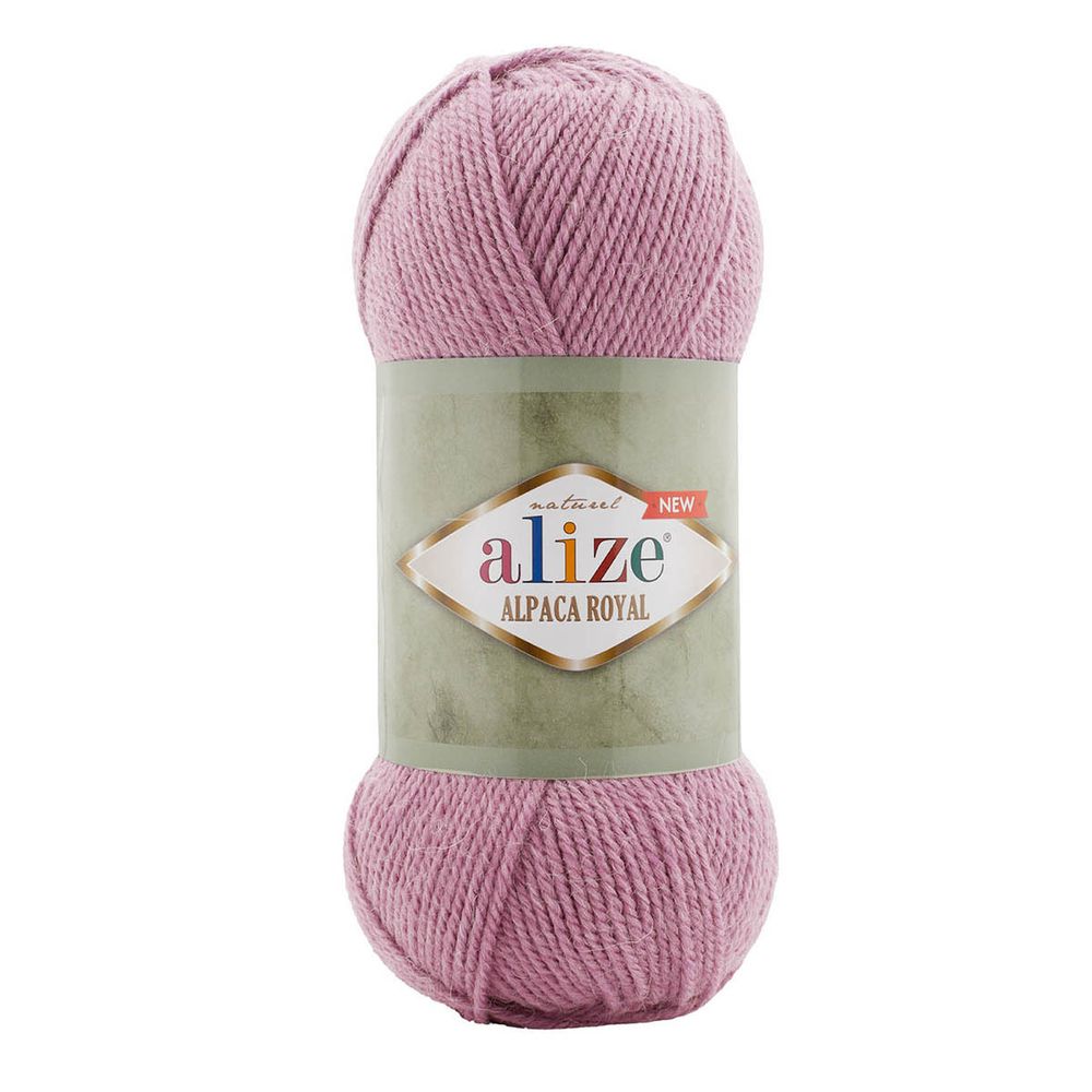 Пряжа Alize (Ализе) Alpaca Royal New / уп.5 мот. по 100 г, 250м, (269 розовый)