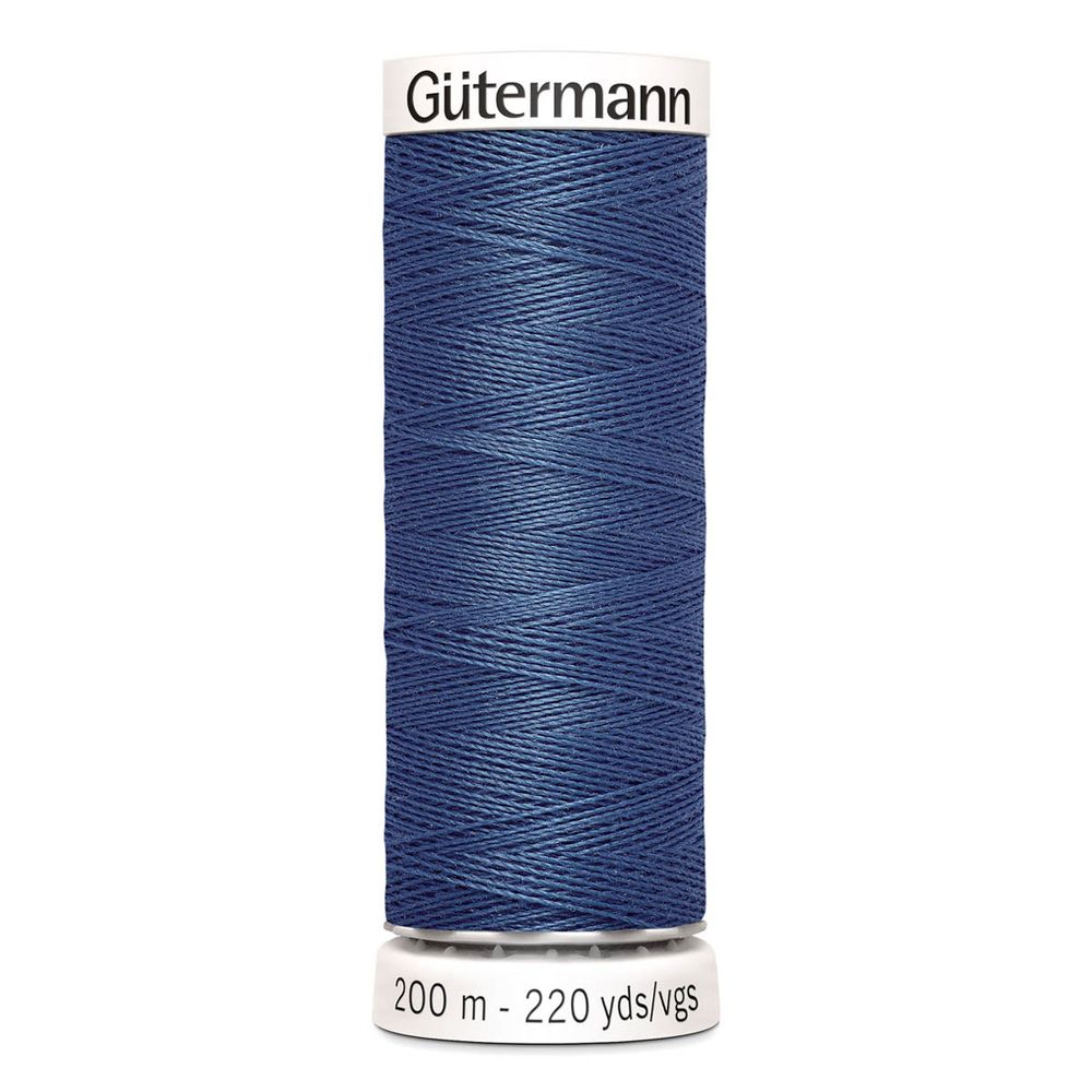 Нитки универсальные Gutermann Sew-all 100 (200 метров), 5 кат. | 068 серо-синий