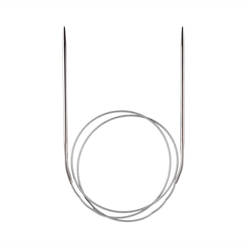 Спицы круговые металл ⌀3,5 мм, 100 см, с металлической леской, Gamma MKN