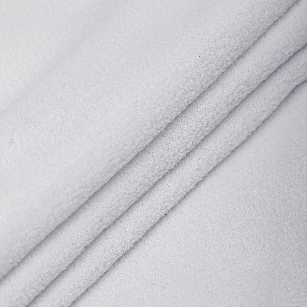 Флис 2-сторонний 190 г/м², 150 см / 2 метра, TBY-0059-101.2, цв.F101 белый