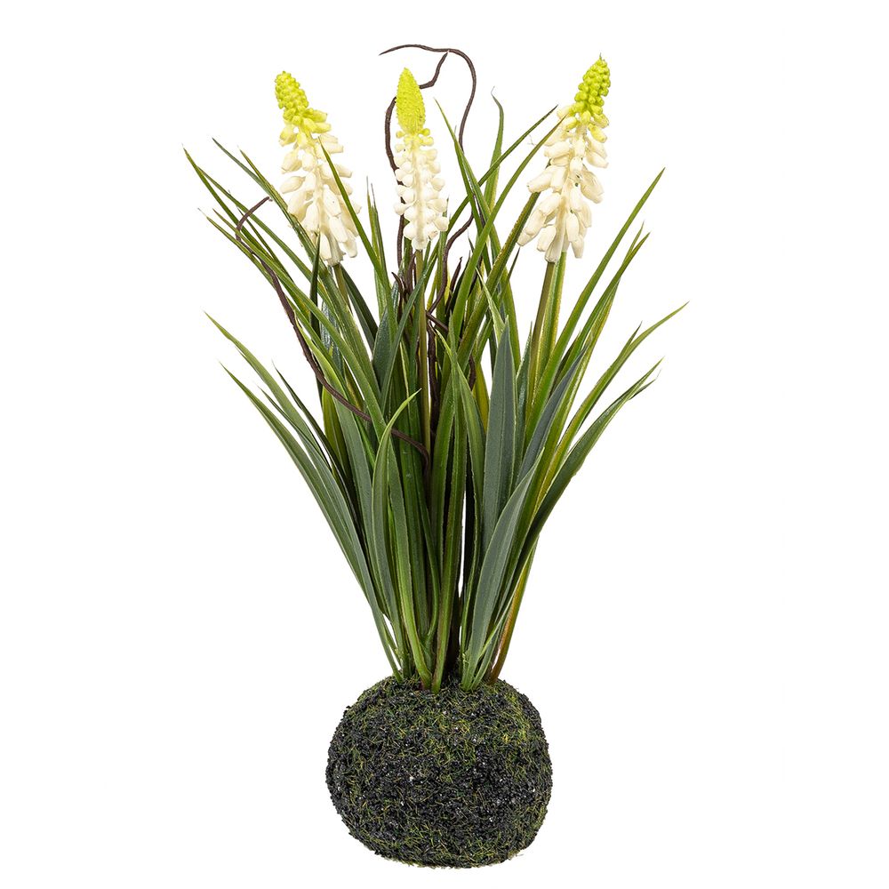 Цветы искусственные Гиацинт 25 см, белый, Fiebiger Floristik GmbH /TOS/