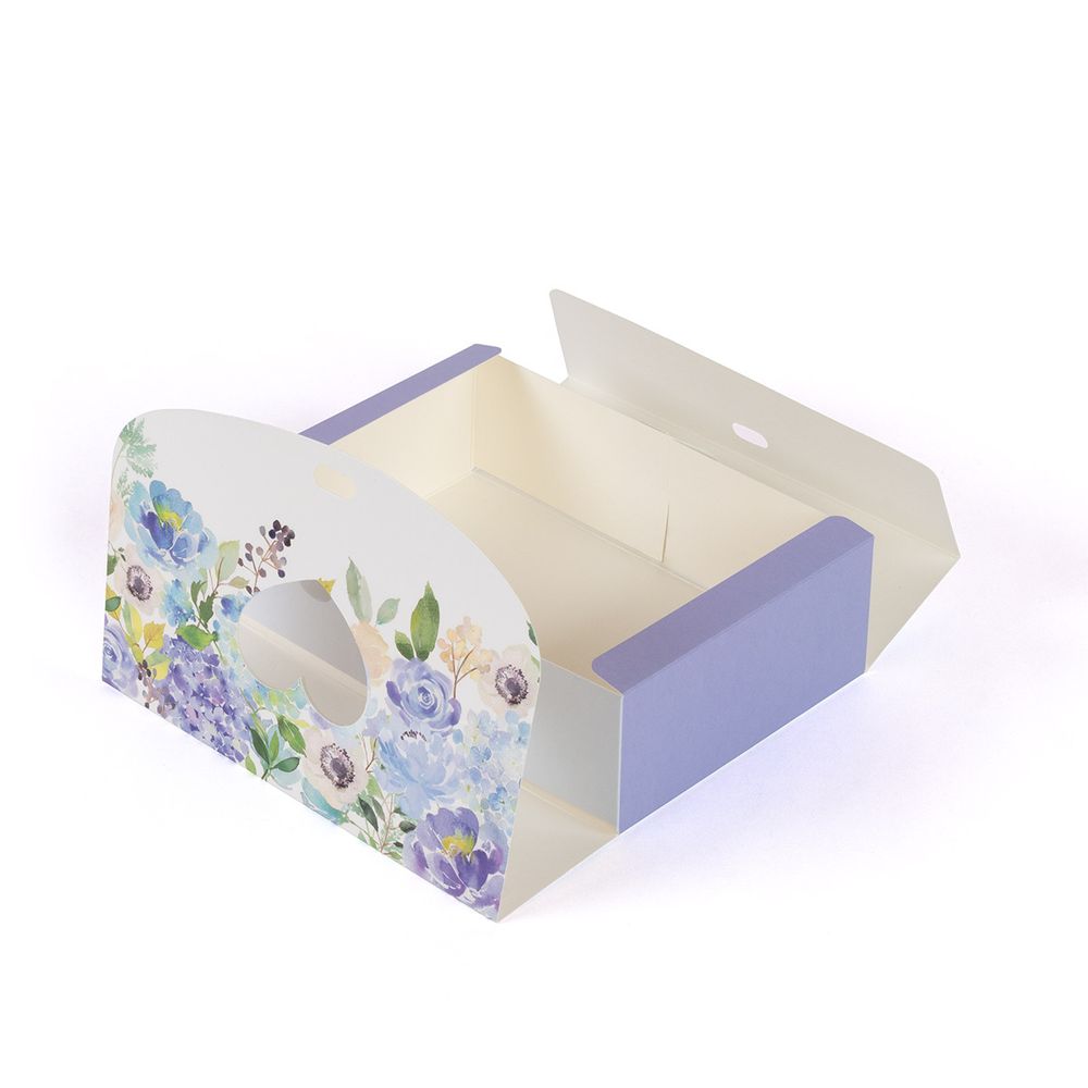 Коробка для печенья 16.5х11.5х5 см, Фиолетовое настроение, S-Chief, CBC-021