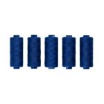 Нитки швейные бытовые Gamma 40/2, 365 м / 5 кат, №293 синий