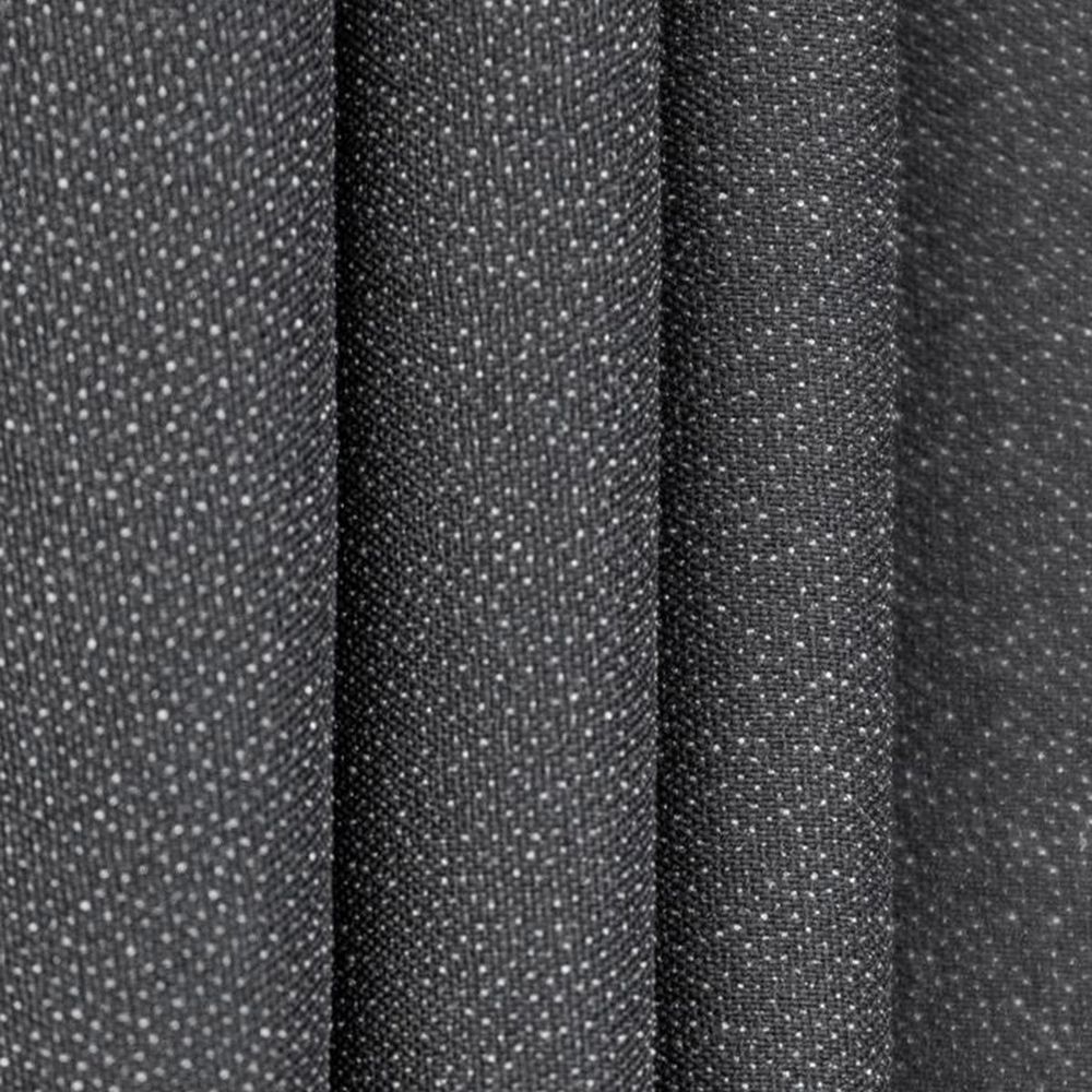 Дублерин эластичный точечный 38 г/м², 150 см / 10 метров, черный, N-38