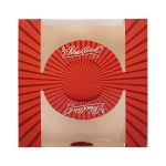 Коробка для мини-торта 14х14х8 см, №2 Красные полоски, S-Chief CBC-007