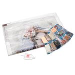 Lanarte, Маленькая девочка в шляпе 55х65см /TOS/