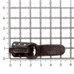 Крючок шубный Amii 50 мм, RAL 8019, 50 шт, т.коричневый