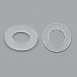 Кольцо уплотнительное пластик под блочку/ люверс ⌀4.87 мм, h5.66 мм (№3), ≈5000 шт, New Star