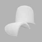 Плечевые накладки (подплечники) втачные 100х150х12 мм, белый, 50 пар