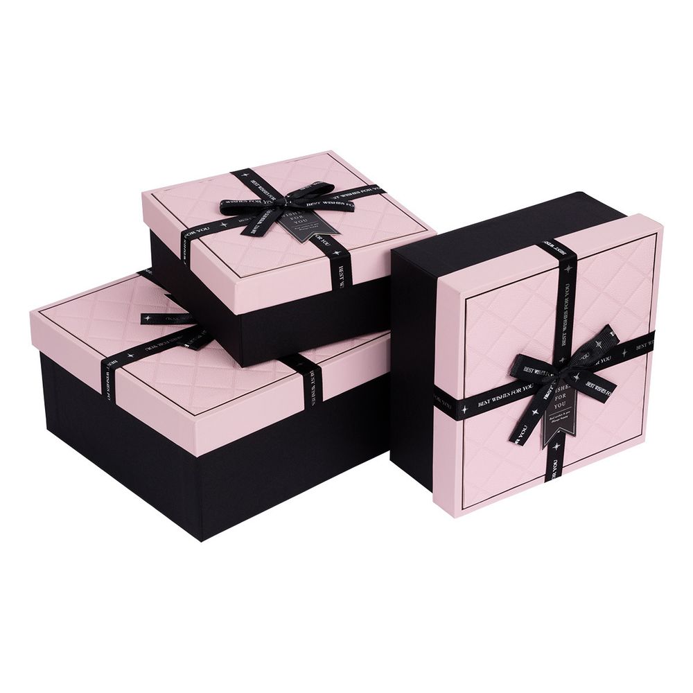 Набор подарочных коробок 3 шт, 01 голубой, Stilerra YBOX-S8-3
