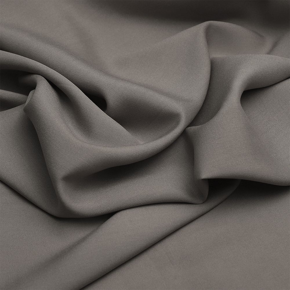 Штапель 110 г/м², 145 см / 2 метра, TBY-Vi-30-27.2, цв.27 серый