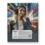 Бизнес-блокнот A5+ 80 л. 22 шт, клетка, матовая ламинация + выборочный лак, Музыка души 01160, Светоч ББ99