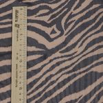 Сетка бельевая эластичная 100 г/м², шир.160 см / 3 метра, принт Зебра, цв.беж+черный /SZ025816.02/