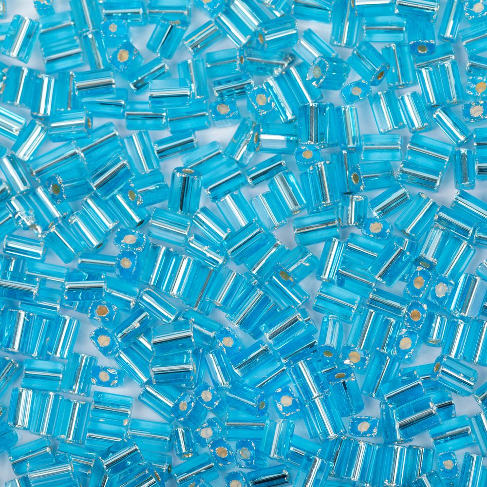 Бисер Preciosa Oblong 5х3.5 мм, 50 г, 67010 голубой, 321-61001