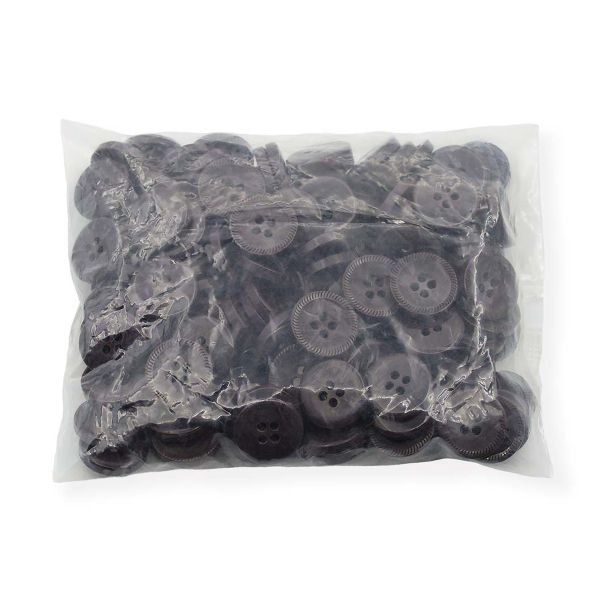 Пуговицы 4 прокола 24L (C917 коричневый), 0313-1097А, 144 шт