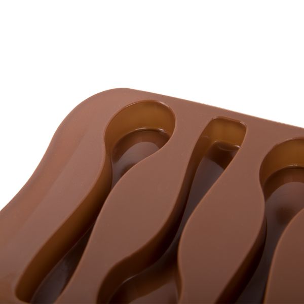 Форма силиконовая для конфет 21х10х2 см, ложки, S-Chief SPC-0140