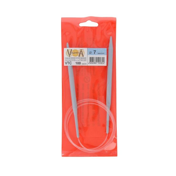 Спицы круговые металл ⌀7.0 мм, 100 см, со спец. покрытием, Visantia VTC