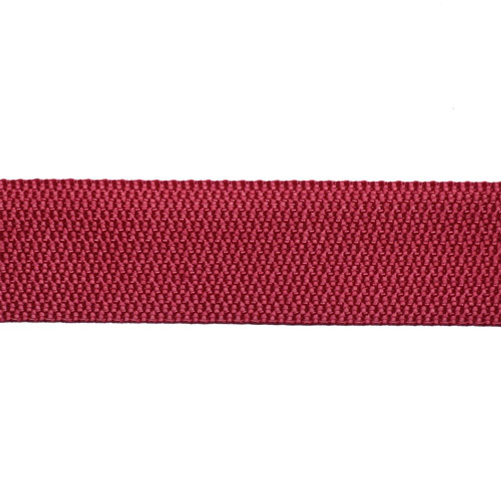 Стропа (ременная лента) 30 мм / 50 метров, толщ. 0.5 мм, [20.5 г/пог.м], 100% п/э, 010 красный