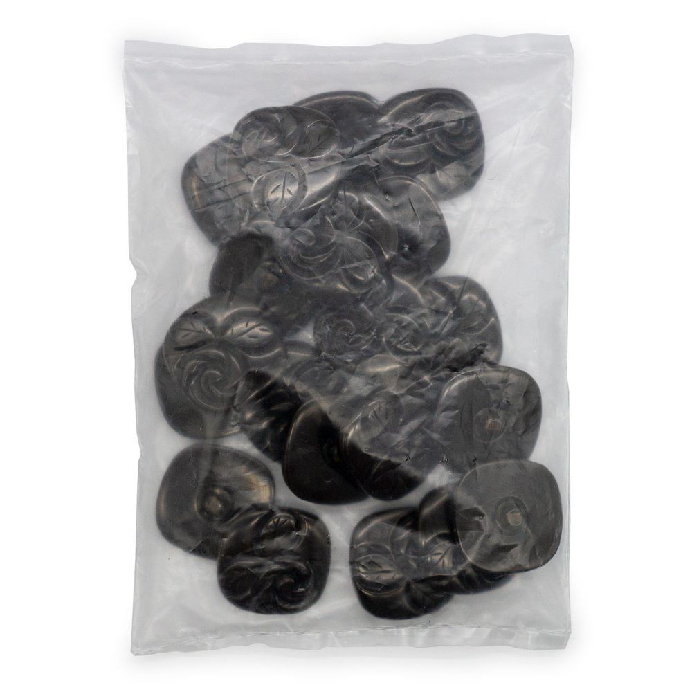 Пуговицы на ножке (3.03-830-38) (коричневый), 20 шт