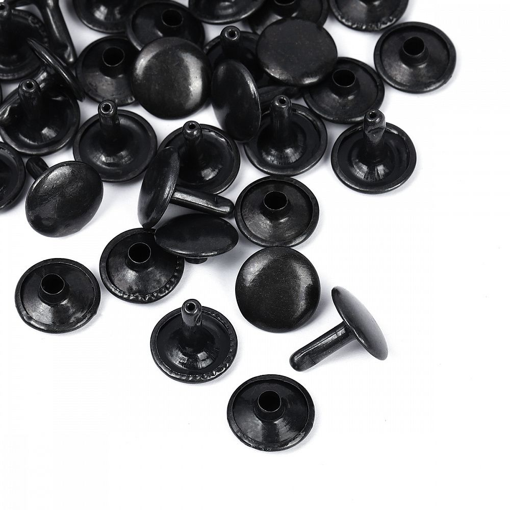 Хольнитены двухсторонние сталь 12х12 мм, №123, TBY.5212 цв. оксид уп. 1000 шт, TBY