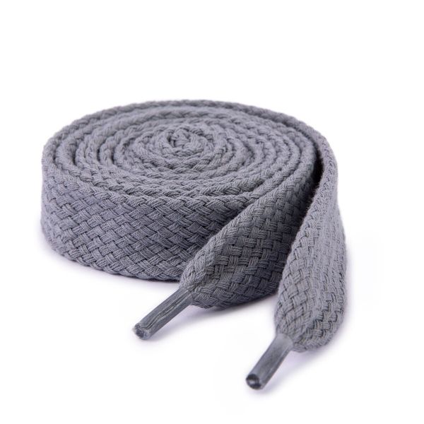 Шнур плоский для худи ⌀21.0 мм, 140 см, 10 шт, 924012/ серый (№412), р.60240/140И