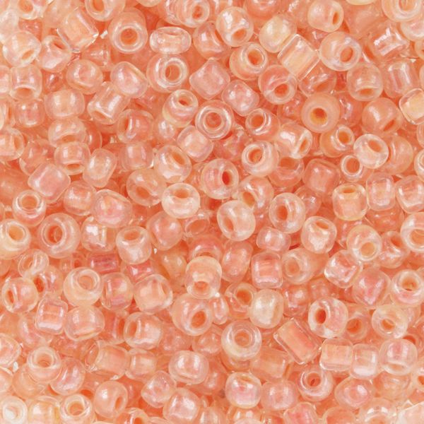 Бисер Zlatka 11/0 (2.1 мм), 100 г (10х10 г), №2205 персиковый, GR
