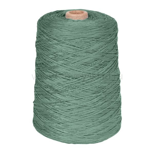 Мулине Gamma бобина 480±30 г (1800 метров), хлопок, цв. 0957 сер-зеленый