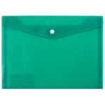 Папка-конверт с кнопкой A5 180 мкм, 10 шт, зеленый new ЕС21113003, Expert Complete