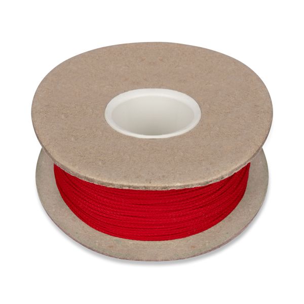 Шнур для мокасин ⌀1.0 мм, 200 м, 345010 / красный, Gamma 1с16