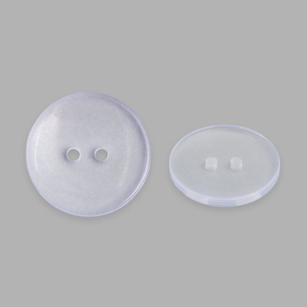 Пуговицы 2 прокола 36L (прозрачный), 0310-2837F, 144 шт