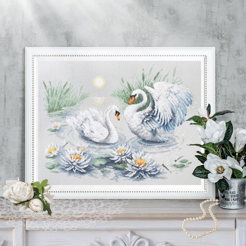 Набор для вышивания нитками Чудесная игла, Свадебный вальс, 41х31 см