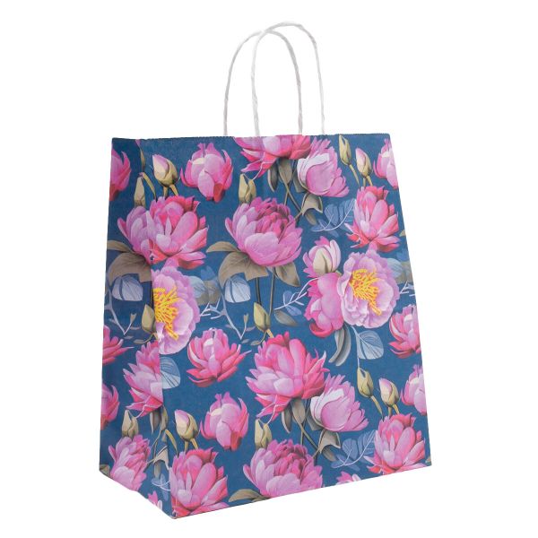 Пакет бумажный, крафт, 100 г/м², 25х22х12см, 