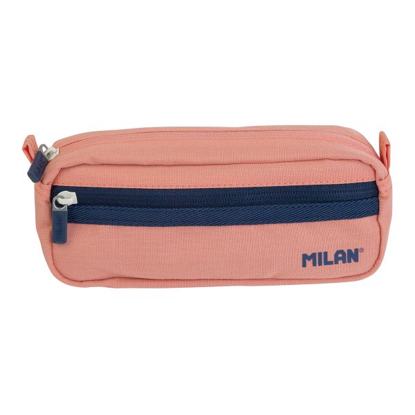 Пенал на молнии 2 отделения 21*8.5*6.1 см, 081148SNCP, Milan 081148SNCP