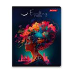 Тетрадь ученическая общая, глянцевая ламинация, A5+ 48 л. на скобе 65 г/м², белизна 100%, 10 шт, клетка в термоусадочной пленке, 000744 Гламурная, Светоч 48ТЕТк-004