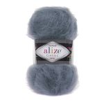 Пряжа Alize (Ализе) Mohair Classic New / уп.5 мот. по 100 г, 200м, 087 угольно-серый A