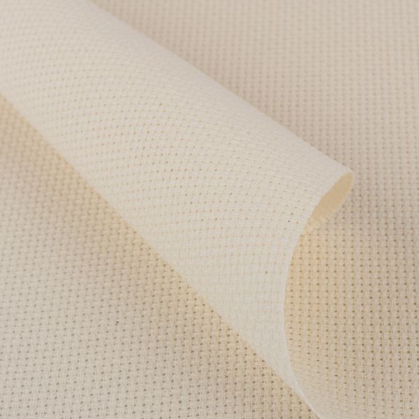 Канва Zweigart Aida Premium 14 ct, 150 см, 100 м, 264 кремовый