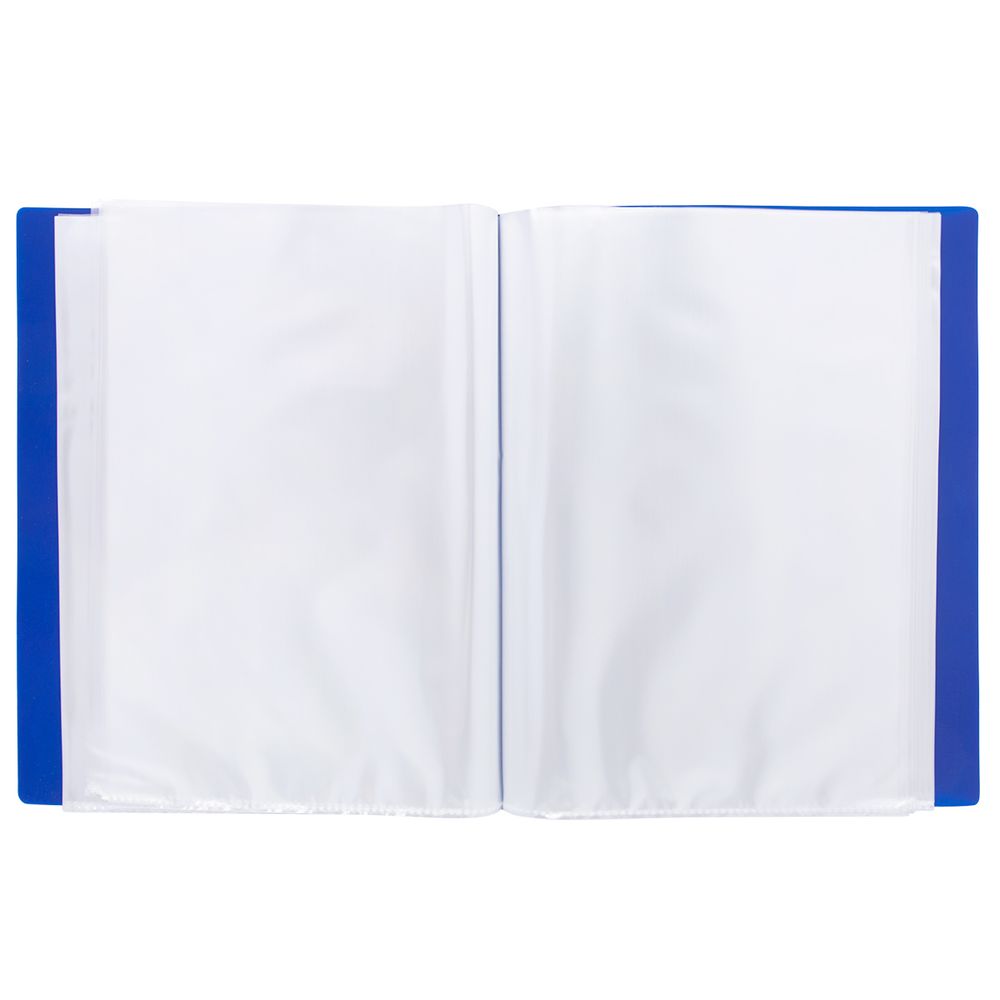 Папка с вкладышами 80 л. A4 700 мкм 25 мм, волокно, 4 шт, синий new EC211930002, Expert Complete