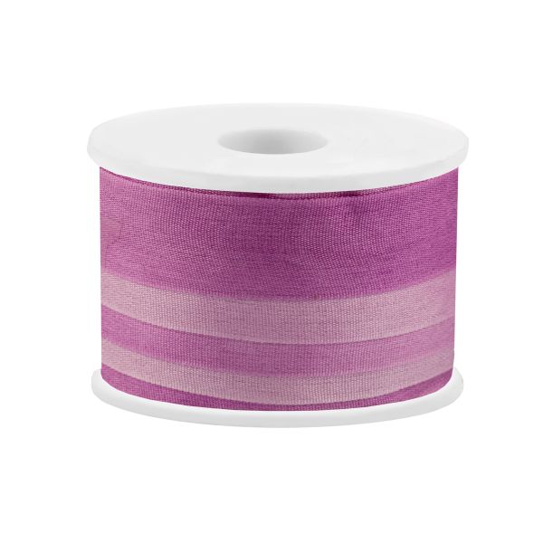 Лента (тесьма) шелковая 13.0 мм / 45.5±0.5 метров, M022 св.фиолетовый/фиолетовый, Gamma SRM-13