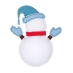 Набор для шитья игрушки Снеговичок 15 см, Miadolla KD-0430