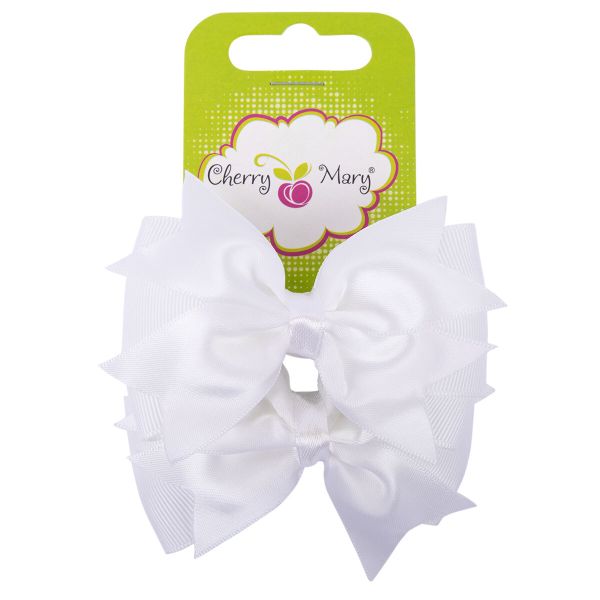 Набор резинок для волос, 10 шт, №01 белый, Cherry Mary DR07002